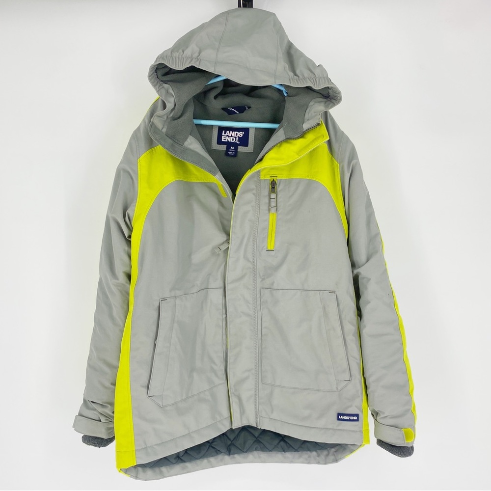 Lands’ End Squall Jacket Waterproof Insulated Winter Coat Kids Large 10/12